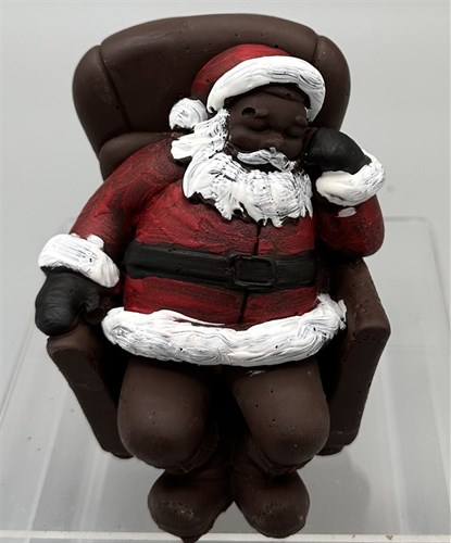 Choc-3/4 lb Solid Santa